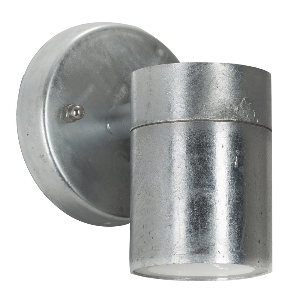 Ks Verlichting Muurspot Downlighter Verzinkt - 7481