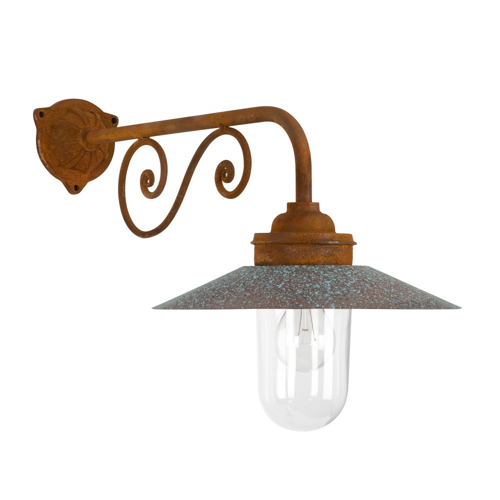 Ks Verlichting Gietijzeren Muurlamp Ardennes - 7588