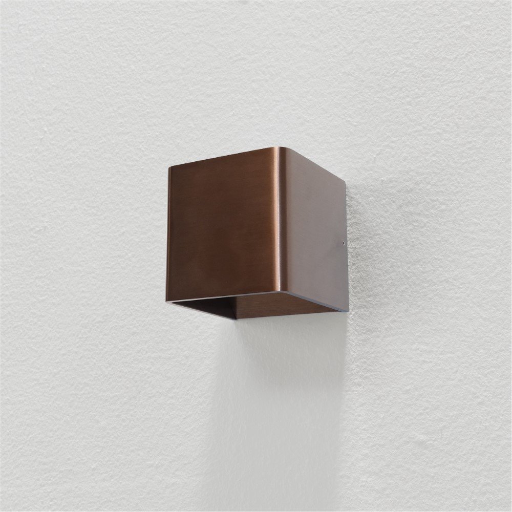 Artdelight Bronzen Wandspot Fulda - Wl Fulda Bg