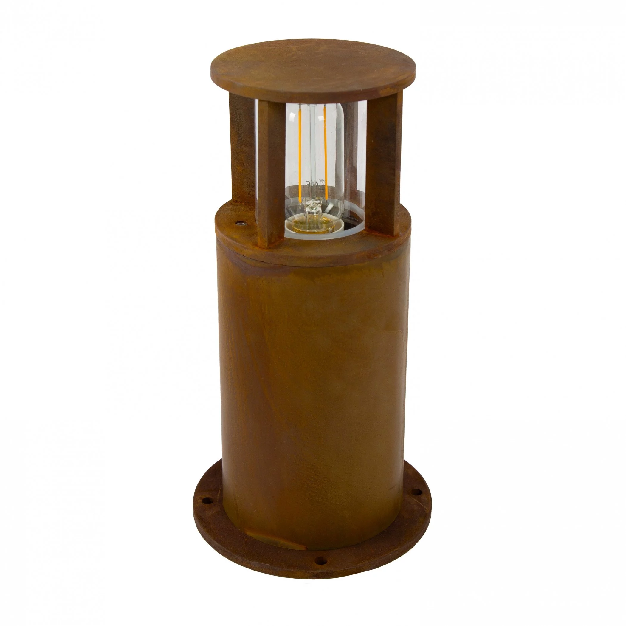 Ronde tuinlamp Marina 30 corten