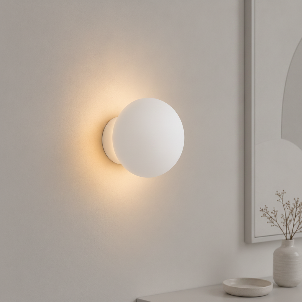 Design wandlamp Netune wit