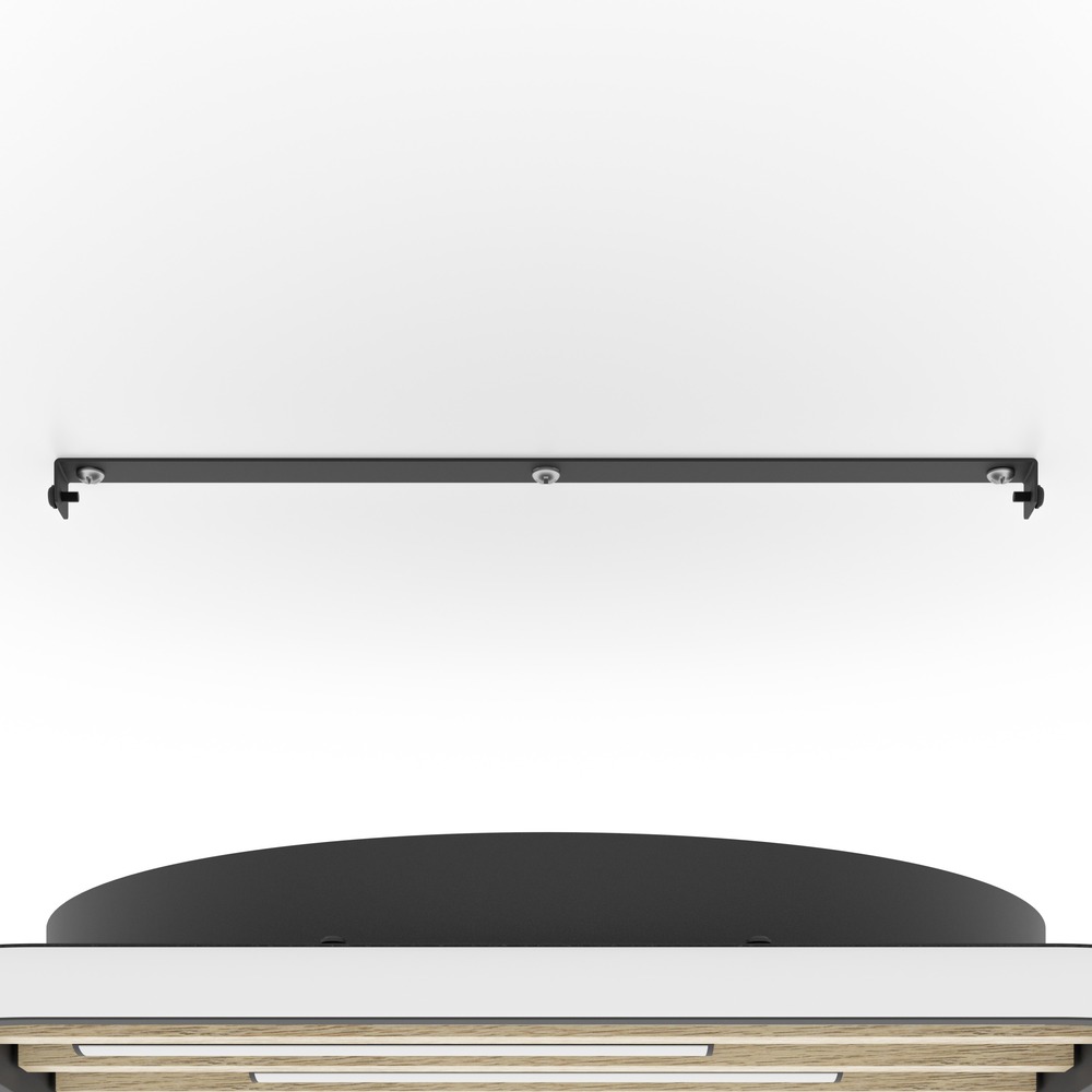 Moderne plafondlamp Cembrano zwart met hout vierkant Eglo 9008606388141