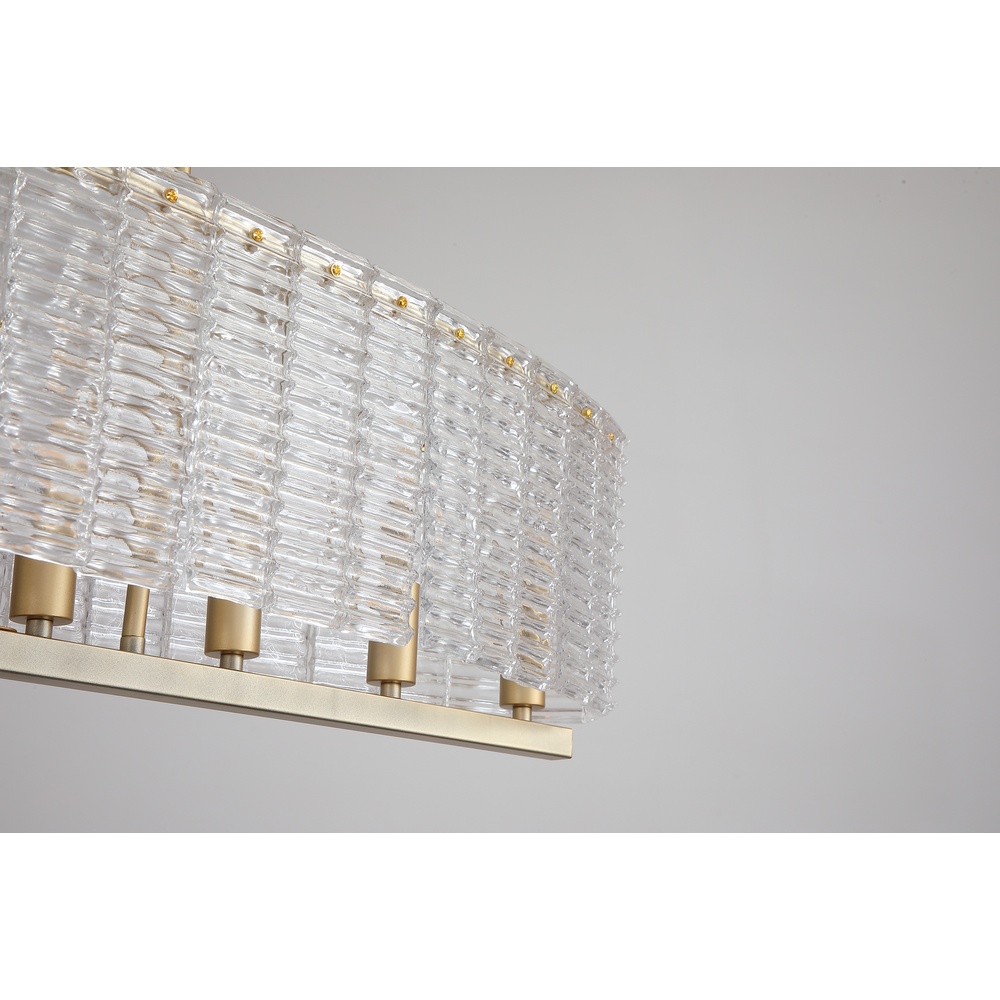 Klassieke hanglamp Flute goud Searchlight 5,05342E+12