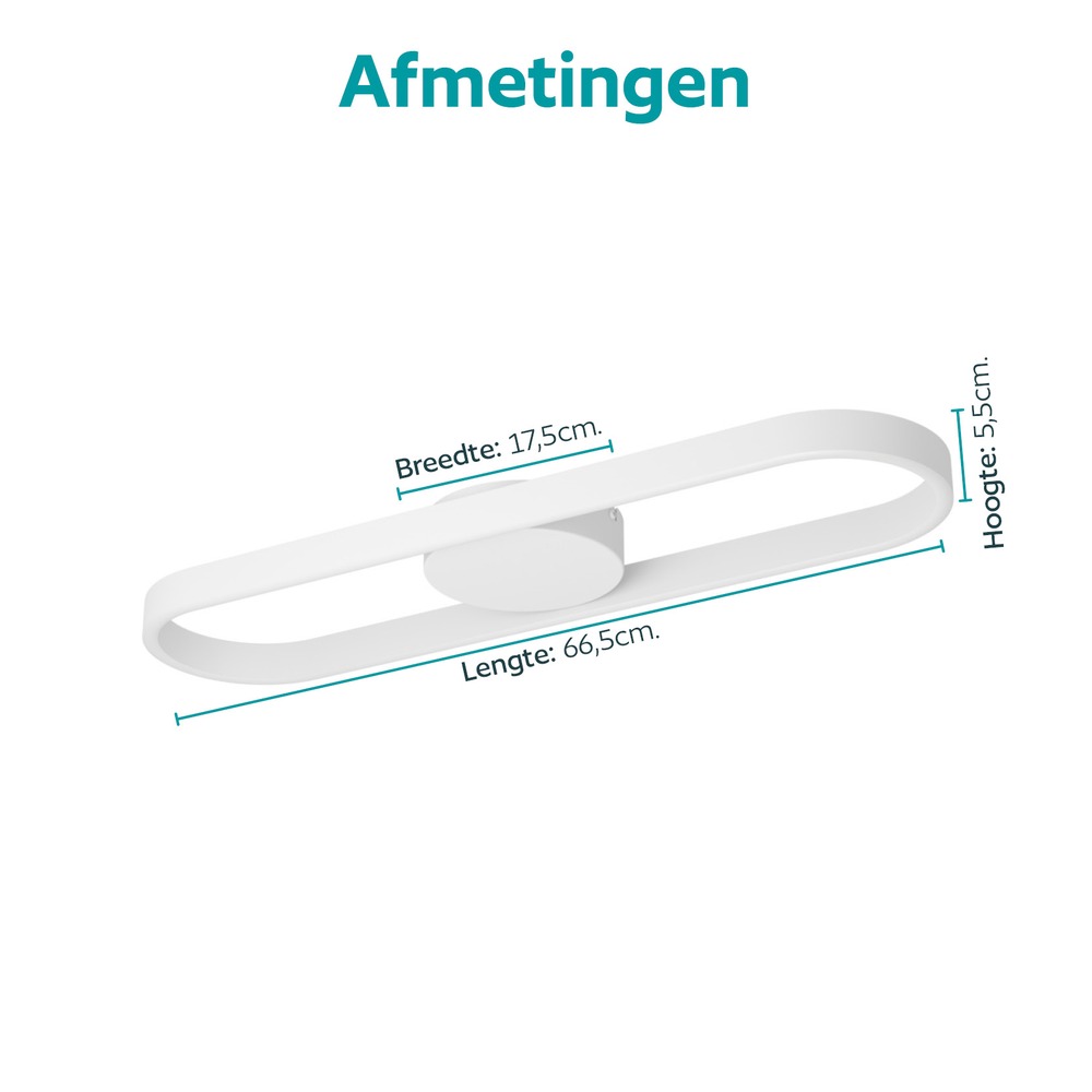 Plafondlamp Amandolo wit Eglo 9008606391516