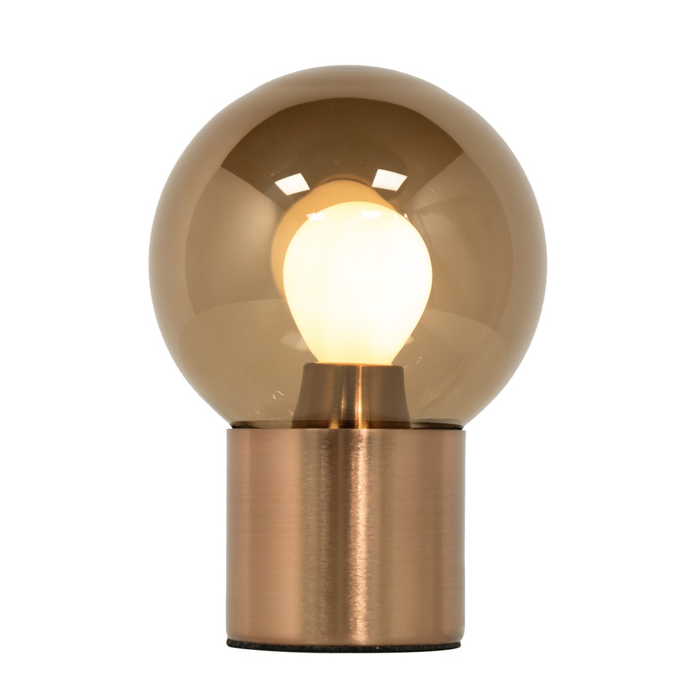 Design tafellamp Bravino koper brons
