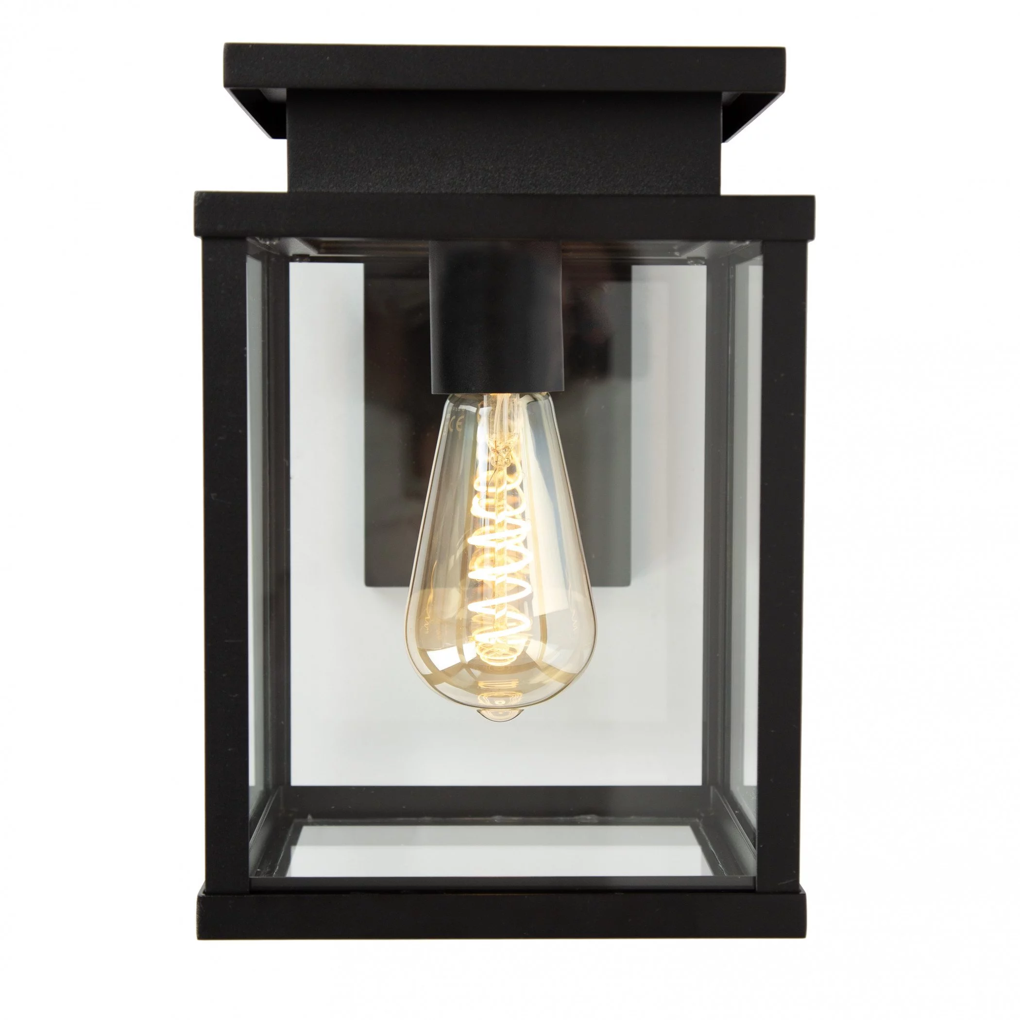 Wandlamp Leicester zwart KS verlichting 8714732789509