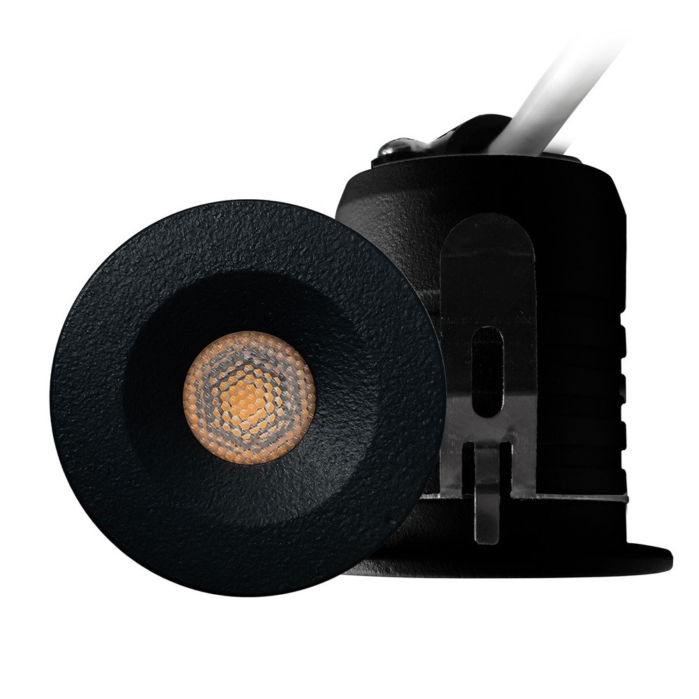 Lyora Led Mini Inbouwspot 3W Zwart - LED4691