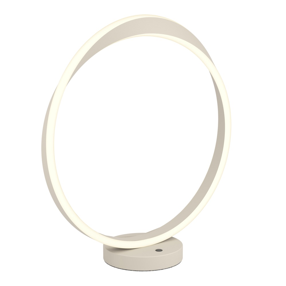 Design tafellamp Camerota zand bruin