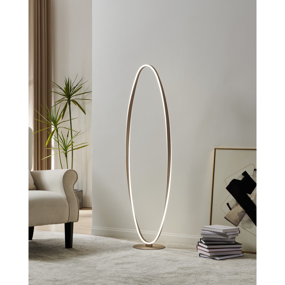 Design vloerlamp Camerota zand bruin Eglo 9008606391363