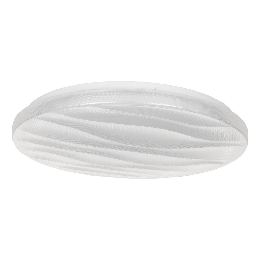 Witte plafonniere Sarmeola Ø 39cm