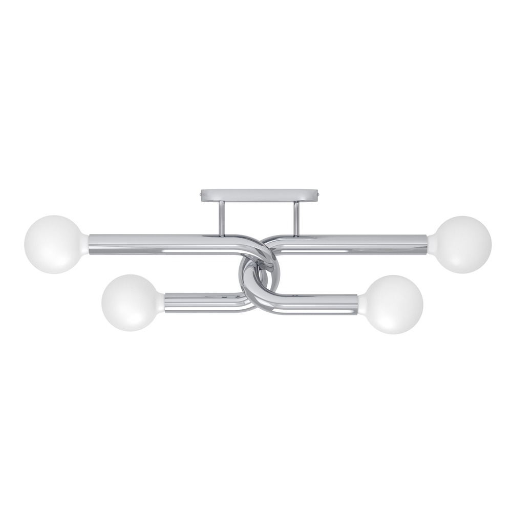 Design plafondlamp Mellili chroom Eglo 9008606406678