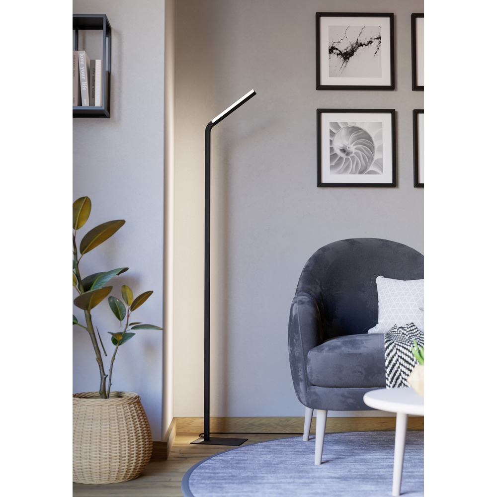 Design vloerlamp Mirante zwart Eglo 9008606392407