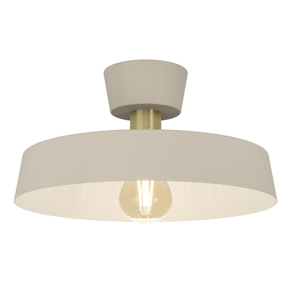 Design plafondlamp Valdiola zand bruin