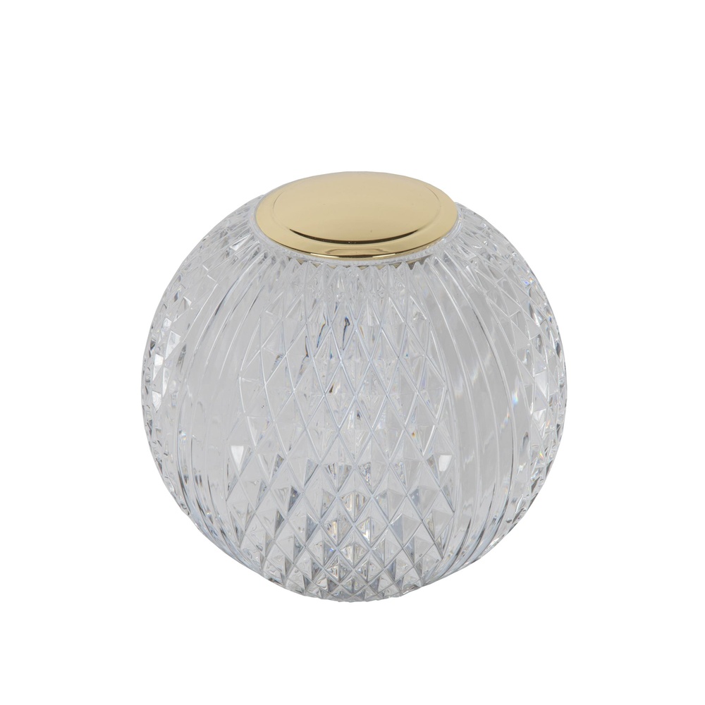 Lucide Gouden Tafellampje Cintra Oplaadbaar Ø 9cm - 3000K - 13599/09/60