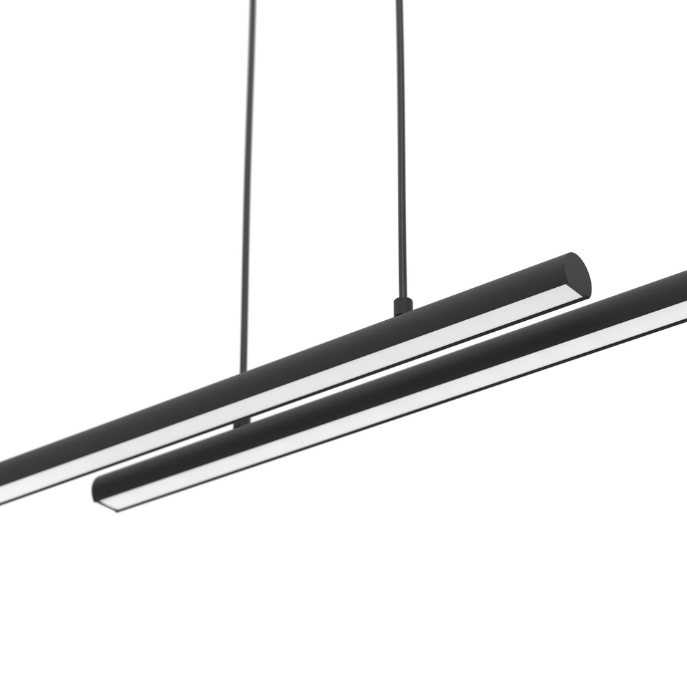 Smart hanglamp Flatron-Z zwart 150cm Eglo 9008606390564
