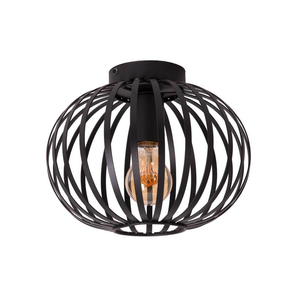Lucide Plafondlamp Manuela Ø 25cm Zwart - 81901/25/30