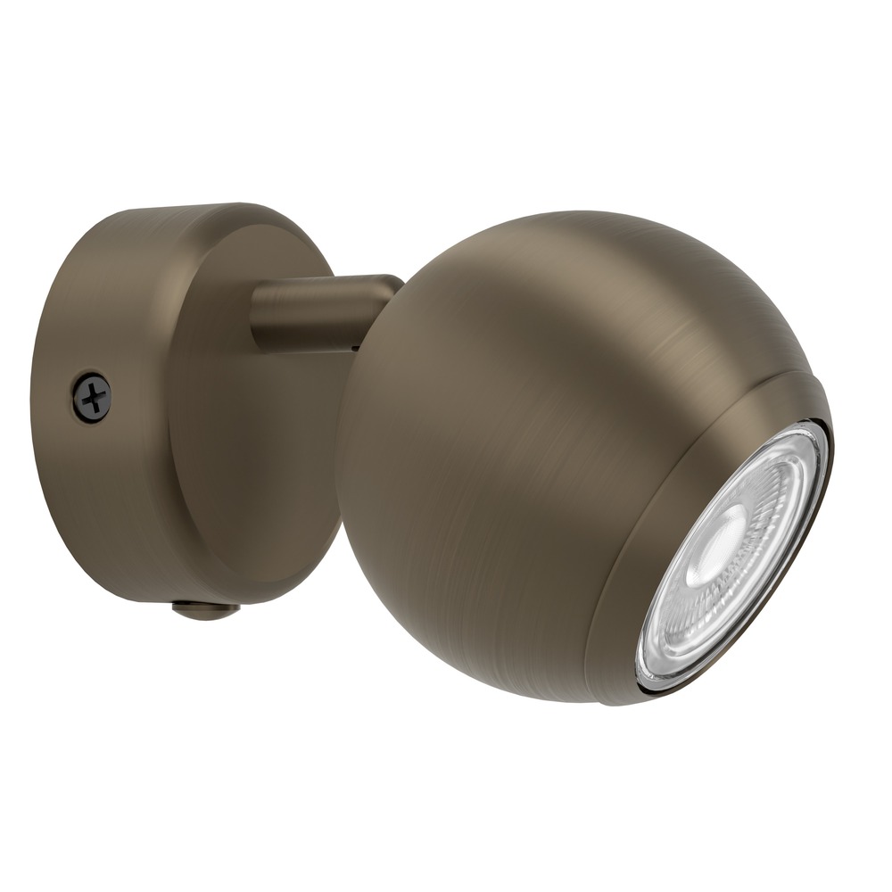 Design wandlamp Bimeda 1 donker brons Eglo 9008606391134