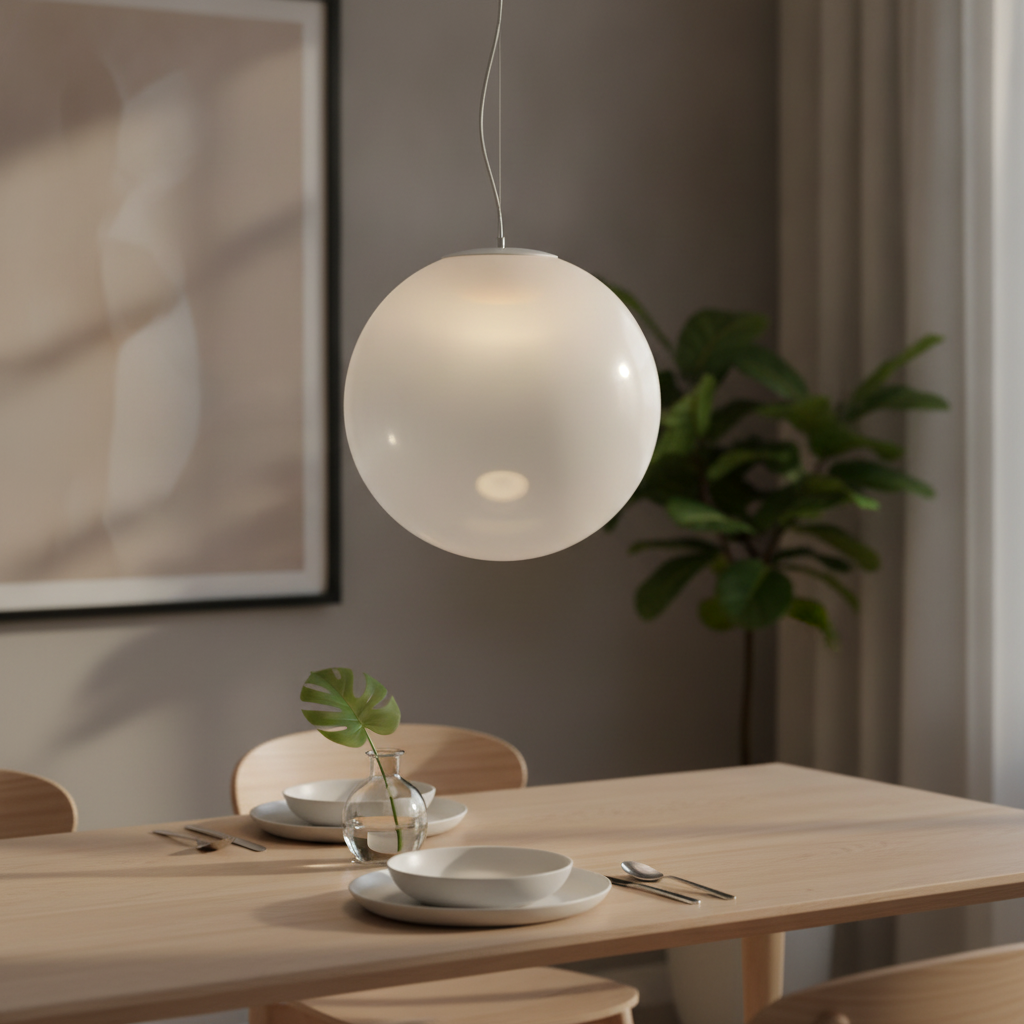 Lyora Witte Hanglamp Bolita Bol Ø 30cm - 9204026
