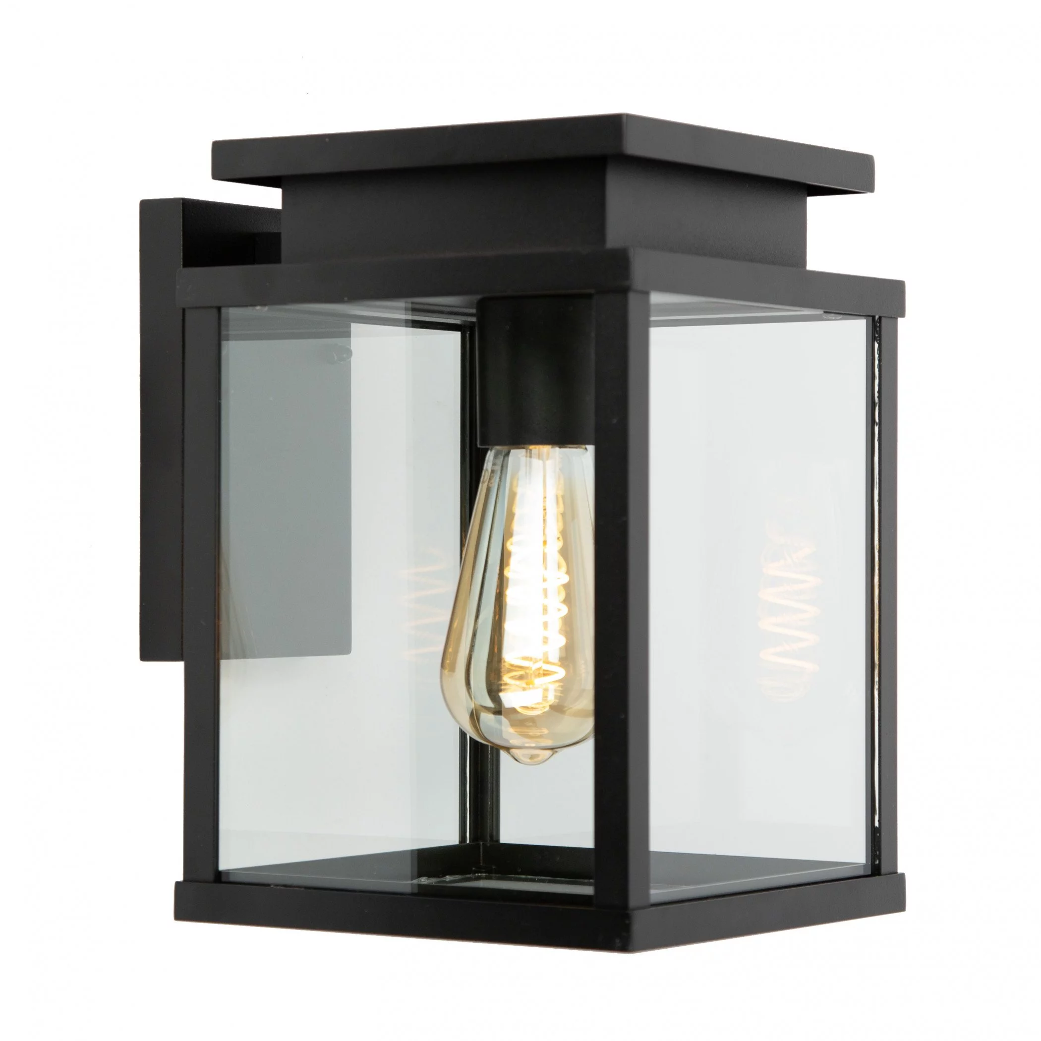 Wandlamp Leicester zwart