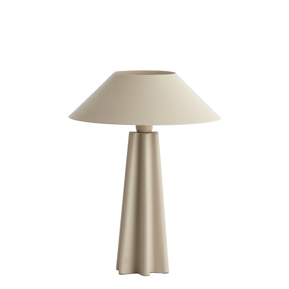 Light & Living Zand Schemerlamp Cukai Met Metalen Kap - 1890813
