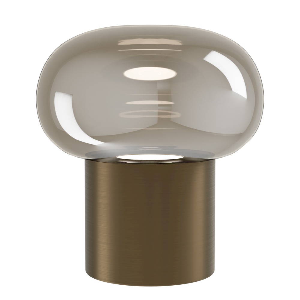 Design tafellamp Bravino koper brons Ø 15,5cm