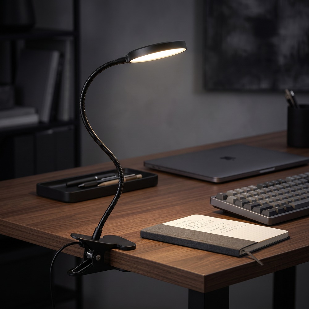 Klemlamp Casetto zwart Eglo 9008606389278