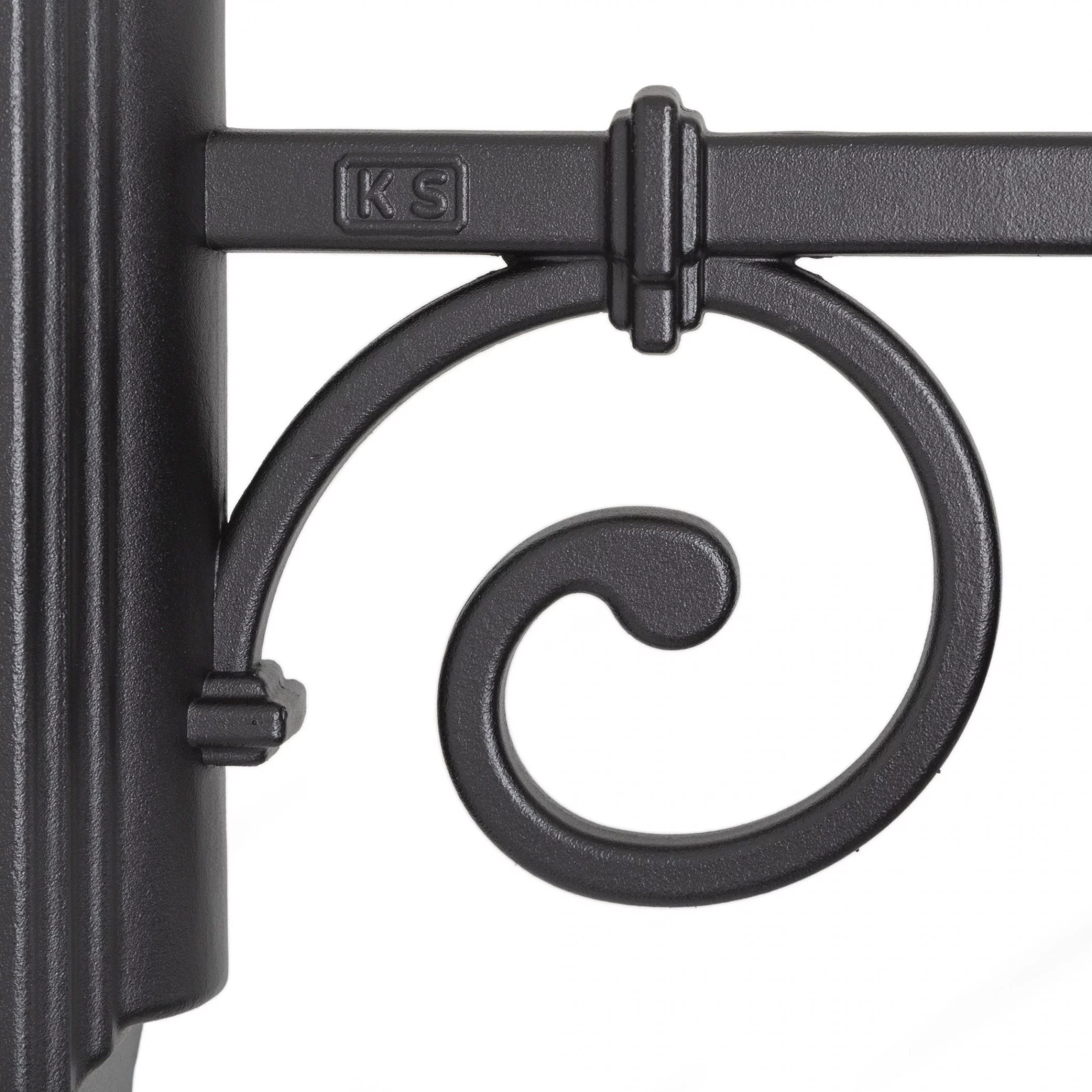 Wandlamp Berlijn zwart KS verlichting 87147322574204