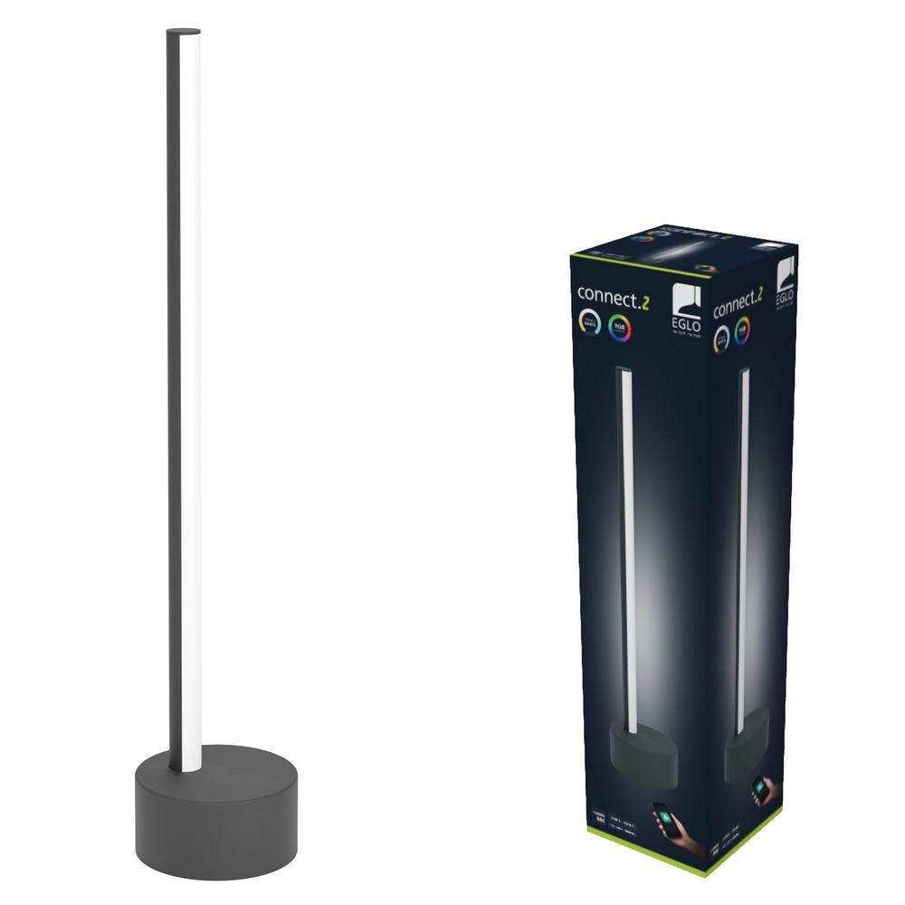 Smart tafellamp Flatron-Z zwart Eglo 9008606390595