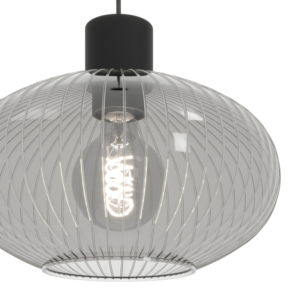 Hanglamp Dasmina zwart Eglo 9008606406333