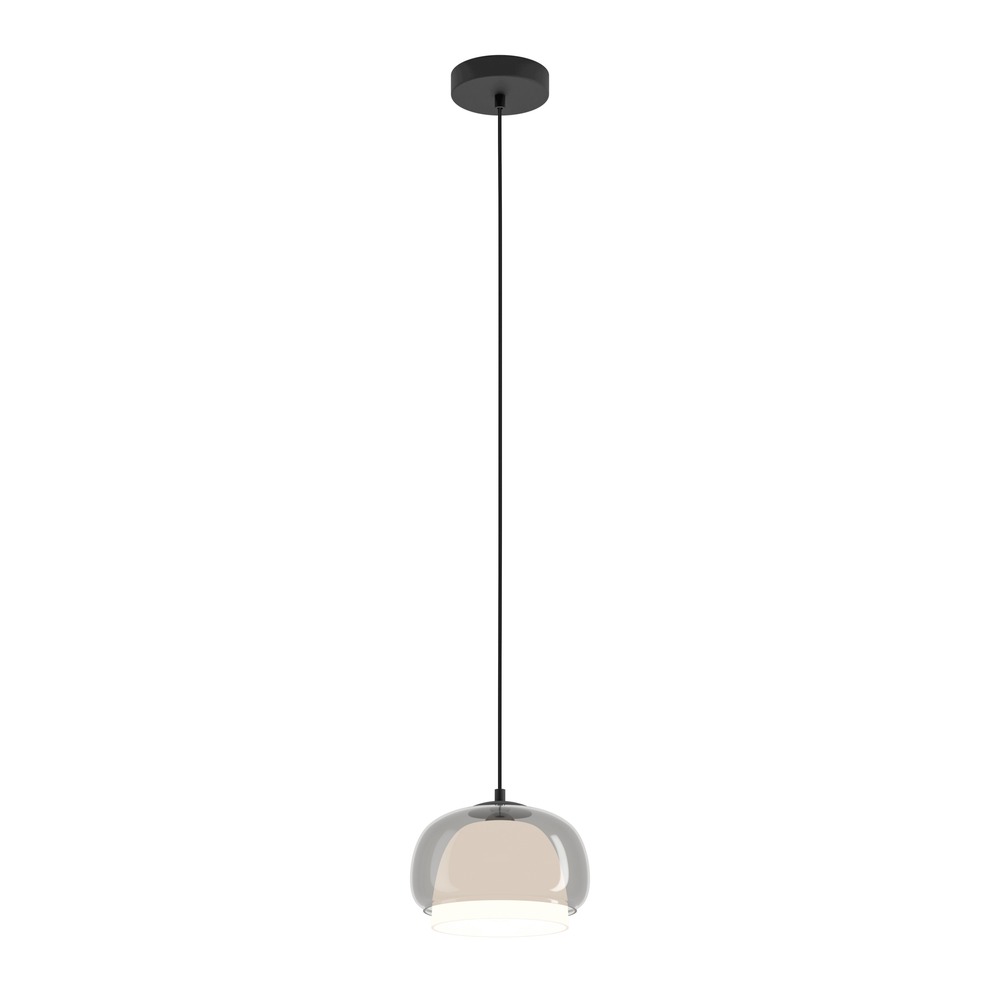 Design hanglamp Belomontejo zwart Ø 22cm Eglo 9008606406722