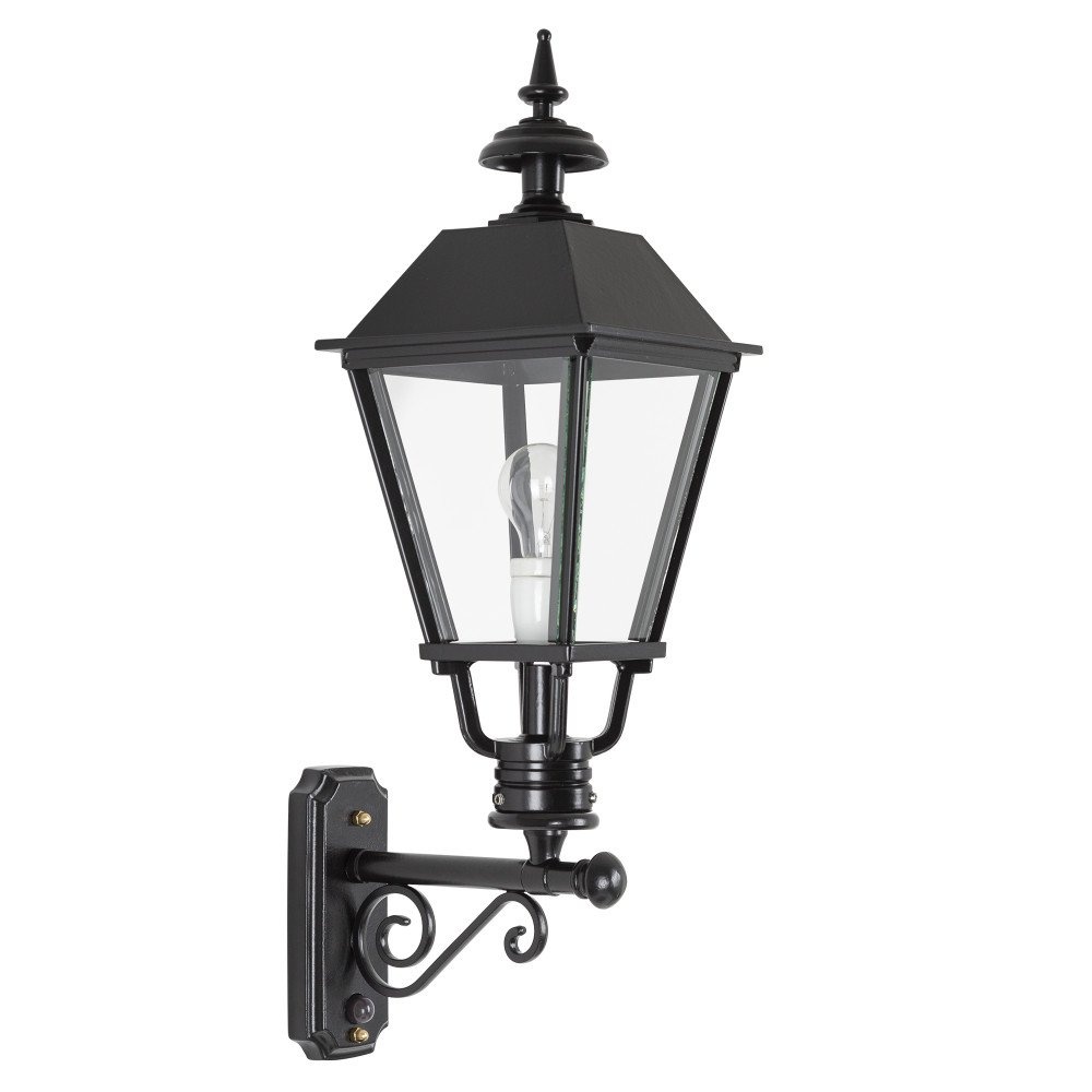 Ks Verlichting Schriklamp Preston Met Bewegingsmelder - Zwart - 1185