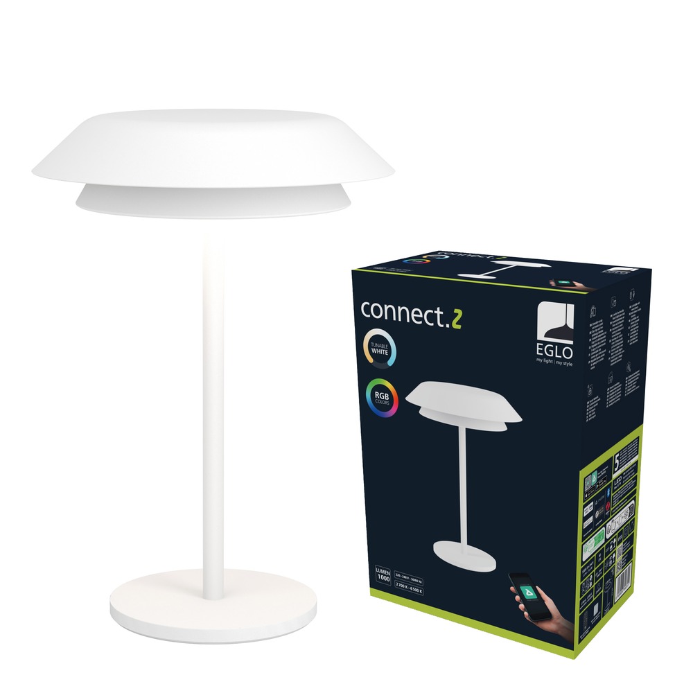 Smart tafellamp Arroyo-Z wit Eglo 9008606390311