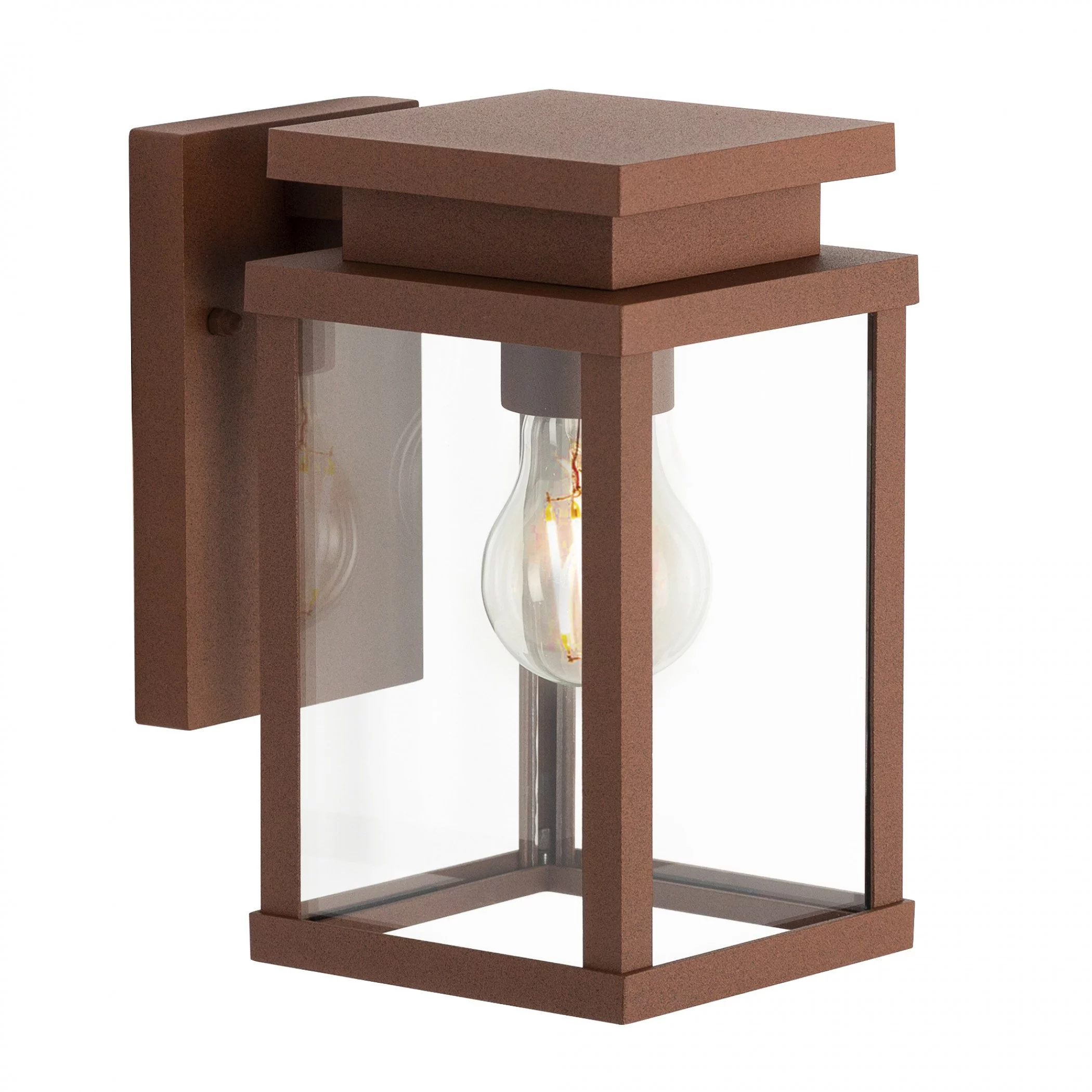 Wandlamp Jersey roestbruin
