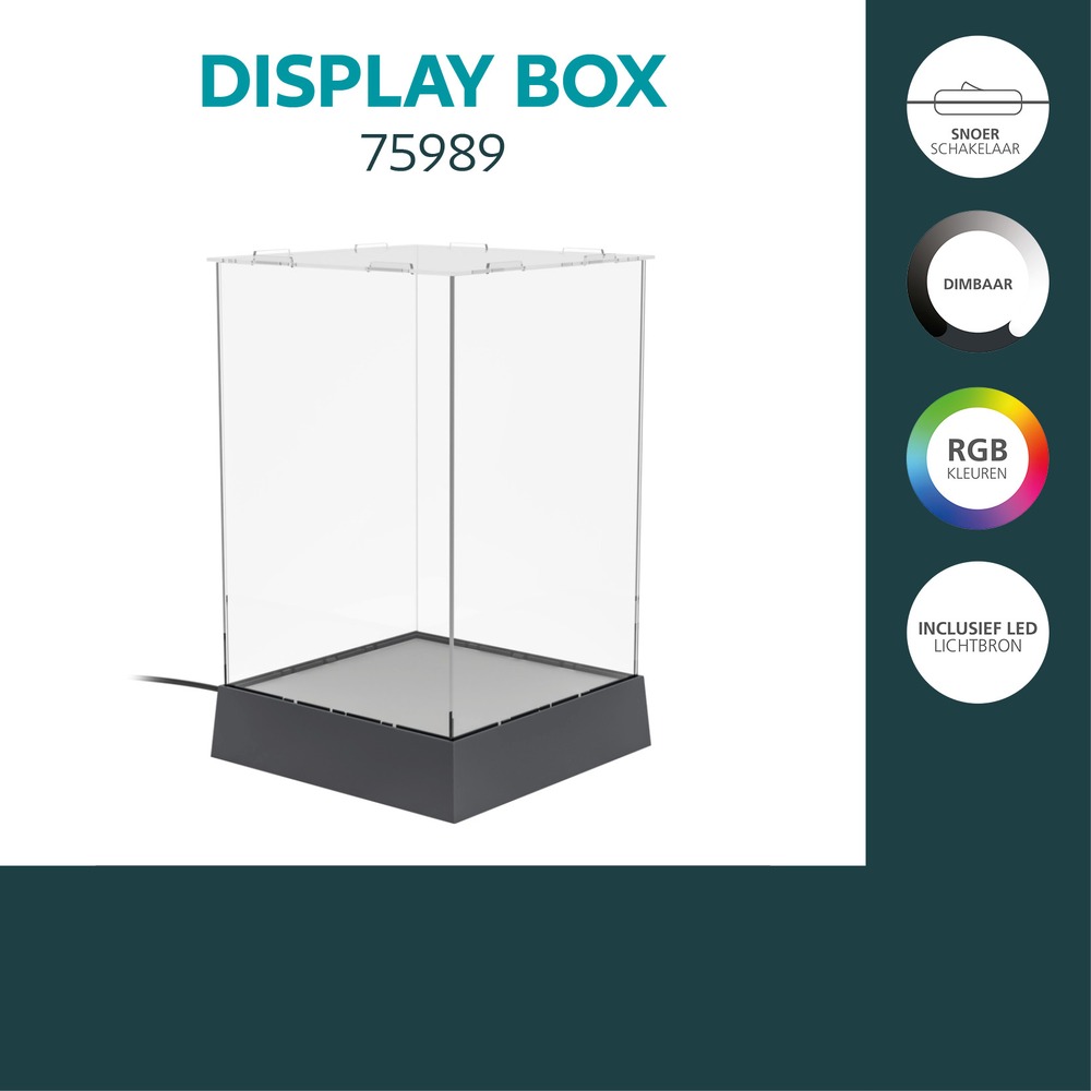 Tafellamp Display Box vitrine Eglo 9008606392476