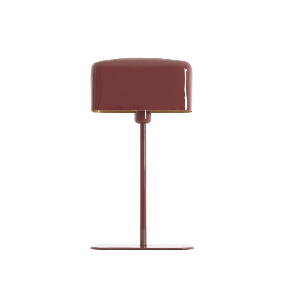 Light & Living Nachtkastlamp Elenie 25x13cm - Glans Bordeaux - 1897317