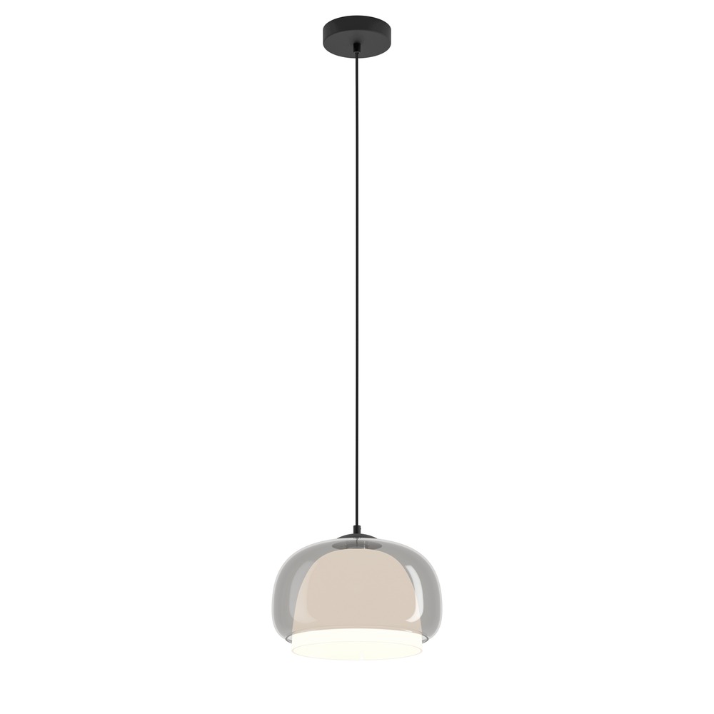 Design hanglamp Belomontejo zwart Ø 30cm Eglo 9008606406739