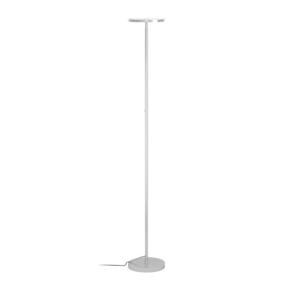 Design vloerlamp Piagnolo zilvergrijs