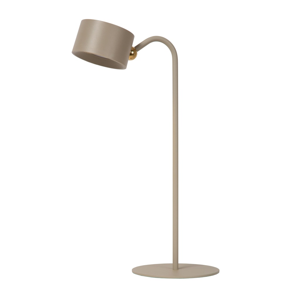 Lucide Oplaadbare Bureaulamp Jolan Taupe - 46619/03/41