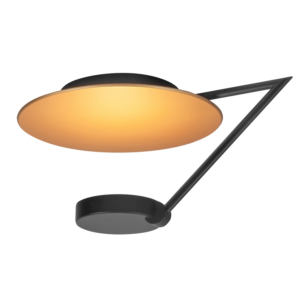 Highlight Design Plafondlamp Goldy Zwart Ø 29cm - P6208.38