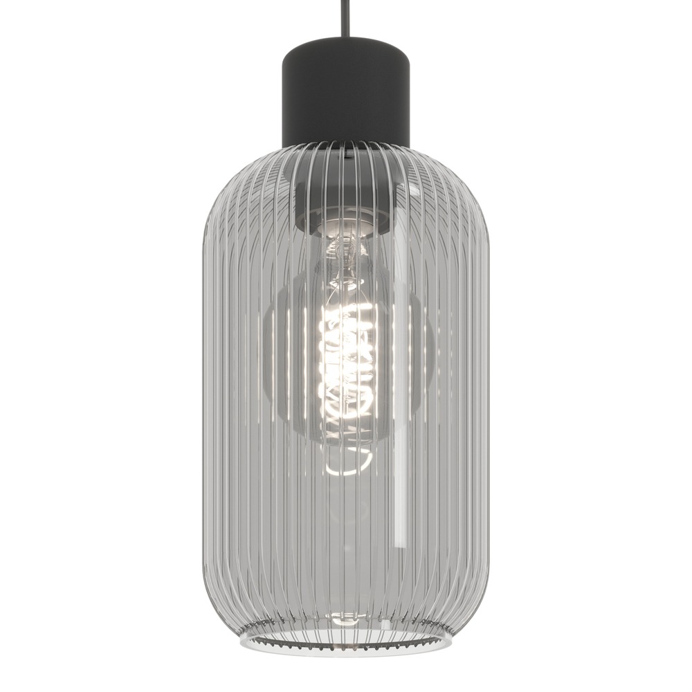 Design hanglamp Dasmina zwart Ø 13cm Eglo 9008606406302