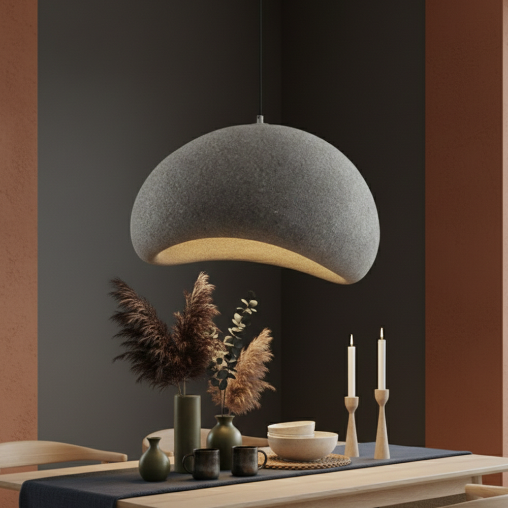 Lyora Natuurlijke Hanglamp Aere Grijs 60cm - 9002675