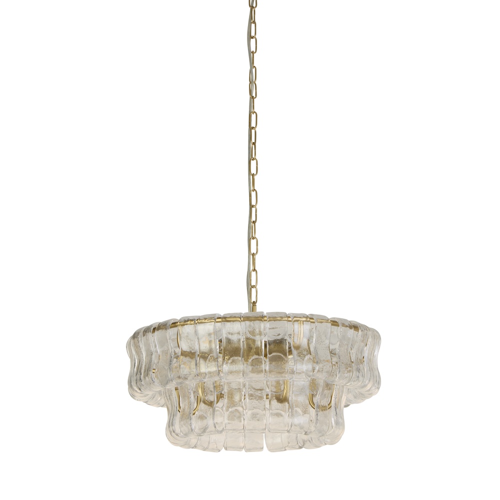 Kroonluchter Bowlight Ø 46cm goud Searchlight 5,05342E+12
