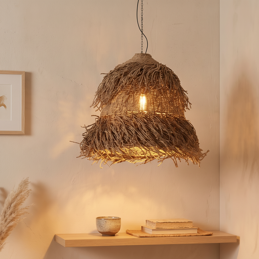 Natuurlijke hanglamp Hay Ø 80cm