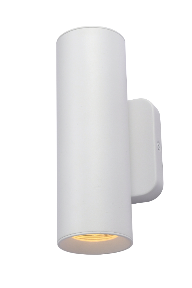 Witte wandspot Megano 2 up & down-licht