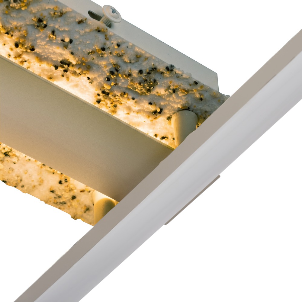 Moderne plafondlamp Crispieri grijs vierkant Eglo 9008606403899