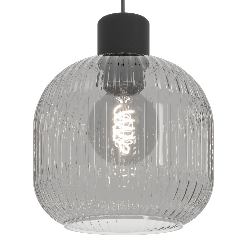 Design hanglamp Dasmina zwart Ø 20cm Eglo 9008606406272