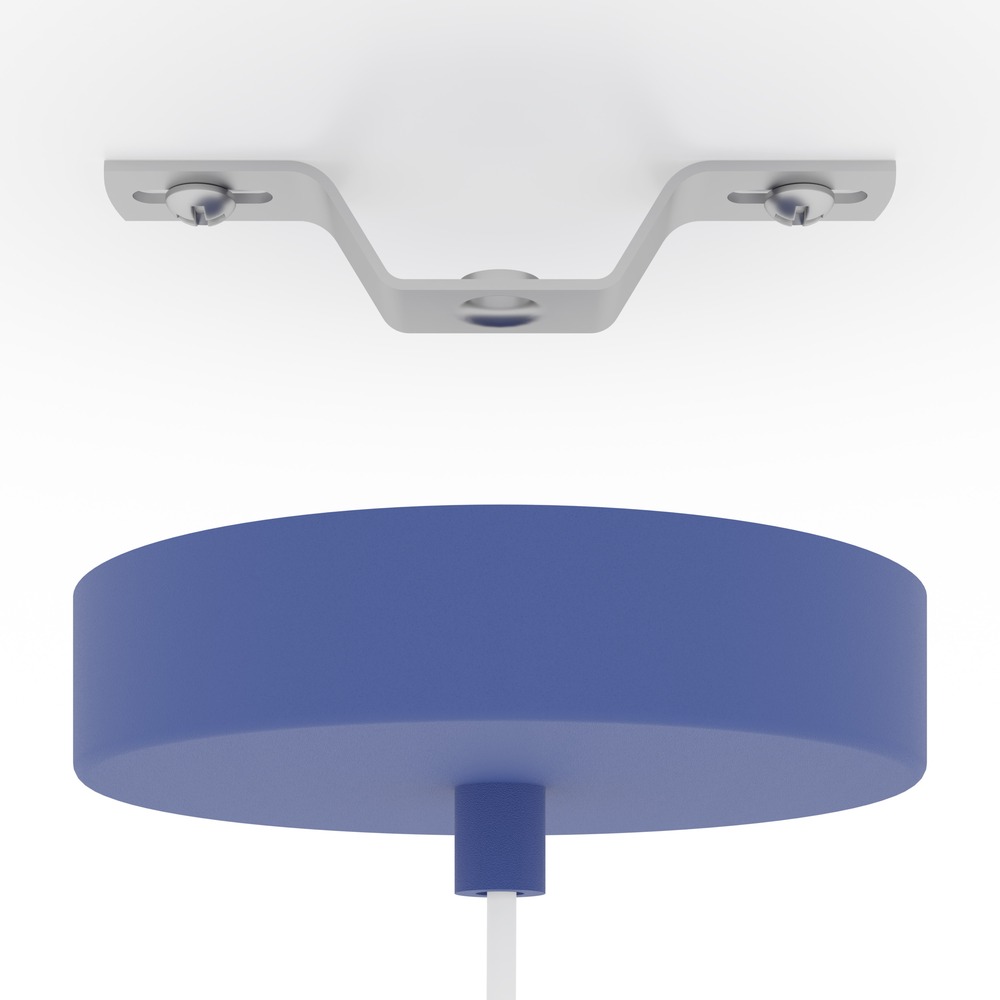 Design hanglamp Berardelli roze met blauw Ø 32cm Eglo 9008606405015