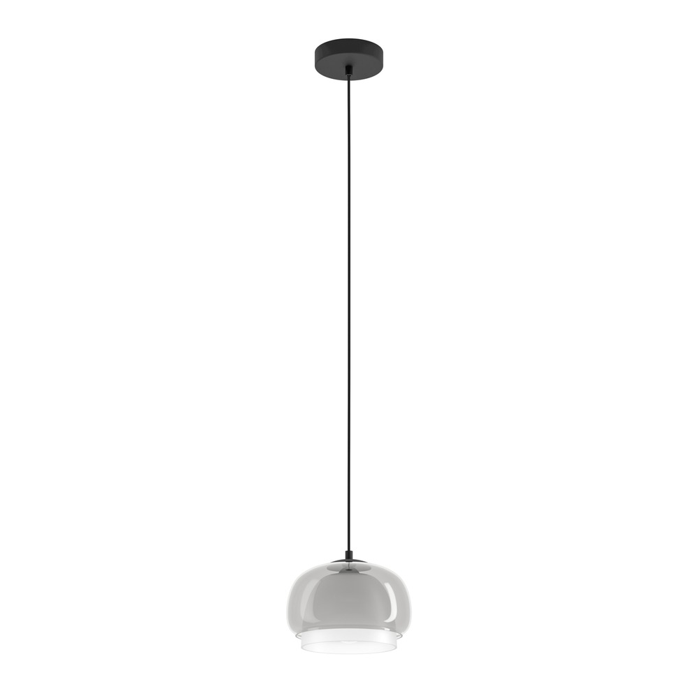 Design hanglamp Belomontejo zwart Ø 22cm Eglo 9008606406722
