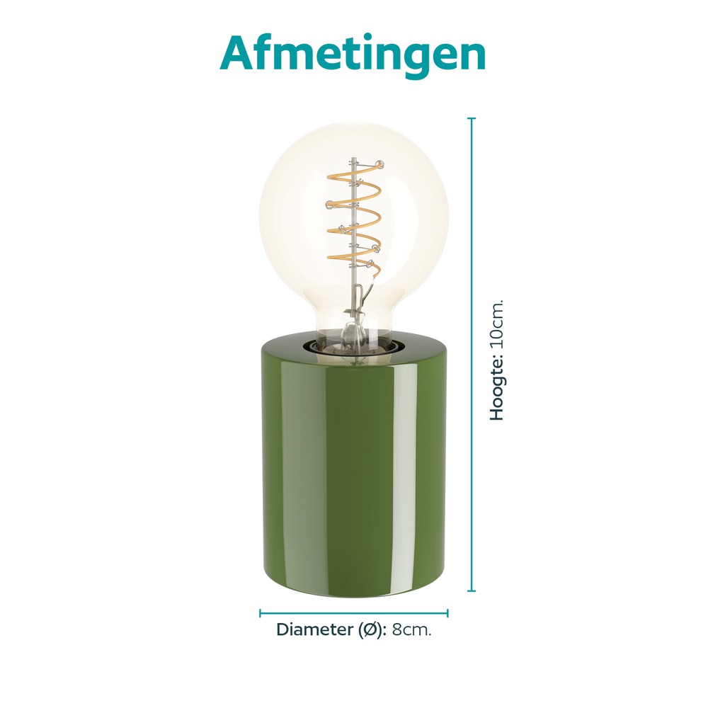 Tafellampje Murama groen Eglo 9008606406227