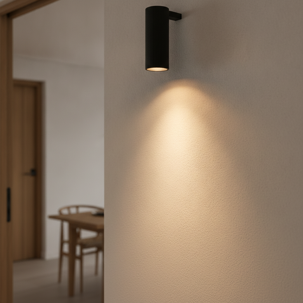Plafondspot Comet zwart